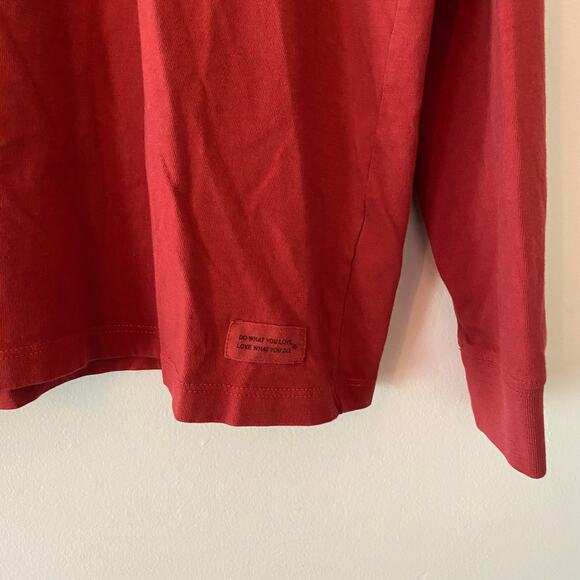 Life Is Good Red Nutcracker Holiday Long Sleeve Crusher Tee Women's size Large - Picture 5 of 10